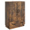 VidaXL vidaXL Sideboard Geräucherte Eiche 66 x 34,5 x 92 cm Holzwerkstoff 1
