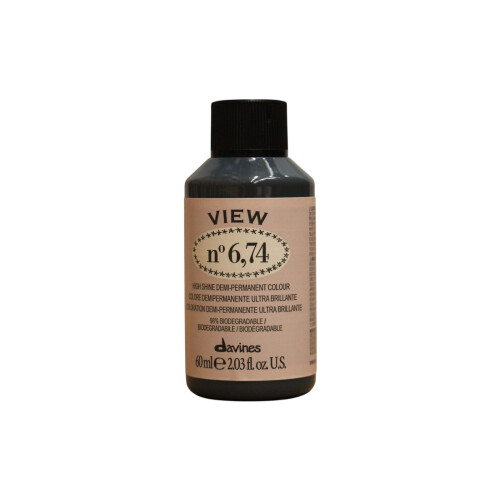 Davines View Demi-Permanent Hair Dye 6.74 60 ml