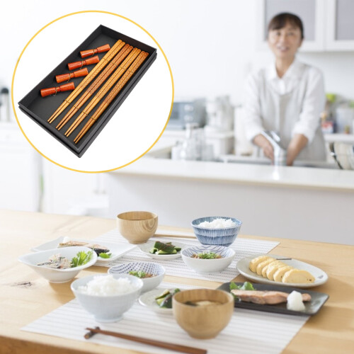 Guangmc4Pairs Japanisches Essstäbchen-Set 1