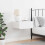 VidaXL vidaXL Bedside Table White 39 x 34 x 16.5 cm Solid pine wood 4