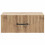 VidaXL vidaXL Wall-Mounted Bedside Cabinet 2 pcs Artisan Oak Engineered Wood 4