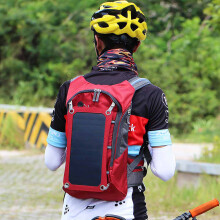 Solar Rucksack Outdoor 2L Wasserblase Atmungsaktiv