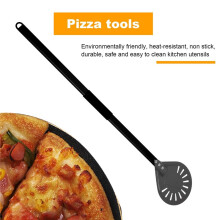 Metal Pizza Turning Peel Oversize Professional Long Round Pizza Tool Aluminio Ajustable PasteleríA Manija ExtraíBle