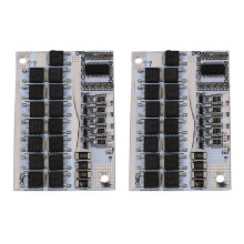 Placa de protección para batería de litio ternaria de 2 x 12 V, 16,8 V y 21 V, 100 A, con protección de balanceo para baterías Pcm18650Lipo (5S).