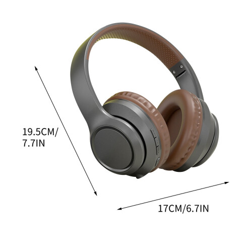 Ακουστικά Bluetooth5.0 με Subwoofer, Πτυσσόμενα στερεοφωνικά ακουστικά ακύρωσης θορύβου με 2
