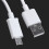 2 cables USB de repuesto para Touch, Fire, Keyboard, DX Blanco 6