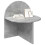 VidaXL vidaXL Bedside Table Concrete Grey 40 x 35.5 x 45.5 cm Engineered Wood 4