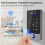 2X TTLock Face Recognition Access Control Keypad Standalone Waterproof Fingerprint Access Controller for Door Lock-B 4