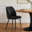 AINPECCA (Black, 2PCS) Dining Chairs Padded Seat Velvet 8