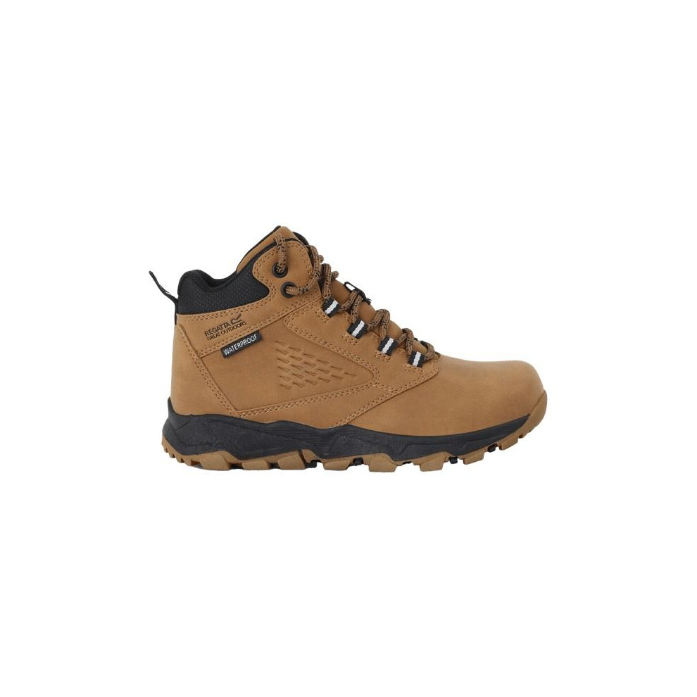 Regatta Brown Kids Amble Walking Boots - 12 Uk Child - 100% Synthetic Leather - Image 3