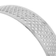 40 Stück Kreis Förmiger Poröser Torten Ring Unten Turm Pie Kuchen Form Back Werkzeuge Hitze Beständiger Perforierter Kuchen Mousse Ring, 8 cm