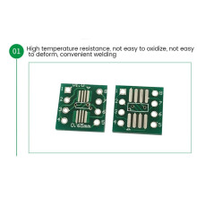 400PCS TSSOP8 SSOP8 SOP8 to DIP8 PCB SOP8 SOP Transfer Board DIP Pin Board Pitch Adapter