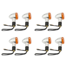 4X Turn Signals Front Rear Lights for Motorcycle Street Standard Custom Bike