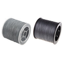 500 M 0.26mm Fishing Strength PE Braided 4 Strands Gray 30LB & 50LB