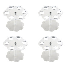 4Pcs 6 Trous Acrylique Support de Support de Cône de Crème Glacée Transparent