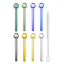 Calor redondo para zumo y leche, vidrio de borosilicato de alta calidad.