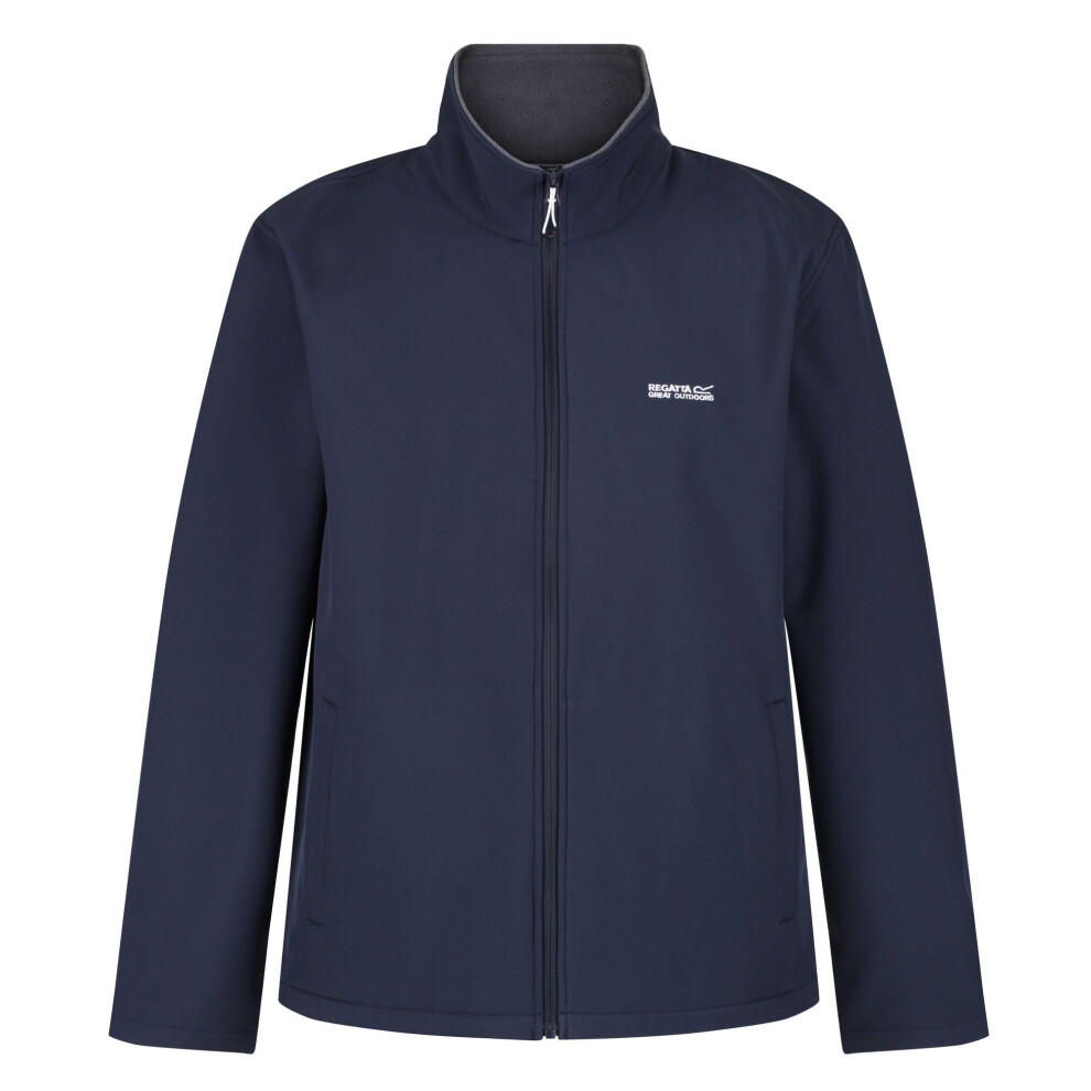 Regatta (Xxl, Navy) Mens Cera V Wind Resistant Soft Shell Jacket