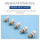 Speaker Post Snap-in Banana  Jack - White, 10Pcs 6