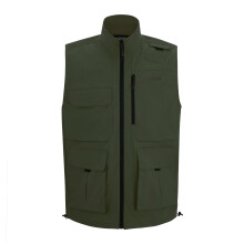 (3XL, Khaki Green) Regatta Mens Light Insect Repellent Travel Body Warmer