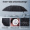 Automatic Reverse Umbrella Inverted Reflective Folding LED Light Safe Night Windproof Frame for Men Women Umbrellas 2