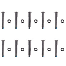 10X Fixed Bolt Screw Scooter Shaft Locking Screw Compatible with M365 Pro Folding Place Replacement Skateboard Accessories
