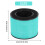 Replacement HEPA Filter for PARTU BS-08,3-In-1 Filter System Include Pre-Filter,Real HEPA Filter,Activated Carbon Filter 6