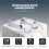 10Pcs/Set Car ABS Chrome Door Handle Bowl Insert Frame Overlay Panel for  Hiace 2005-2015 Car Styling 4