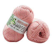 Przędza tekstylna Yuehao 50g 100% miękka ciepła dzianina bawełniana bambusowa naturalna szydełkowa wełna tekstylia domowe DIY dzierganie c
