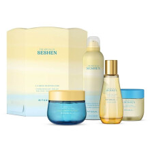 Set Rituals: The Ritual Of Seshen Shower Mousse 200 ml + The Ritual Of Seshen Body Gel 200 ml + The Ritual Of Seshen Softening Body Scrub 150 g + The