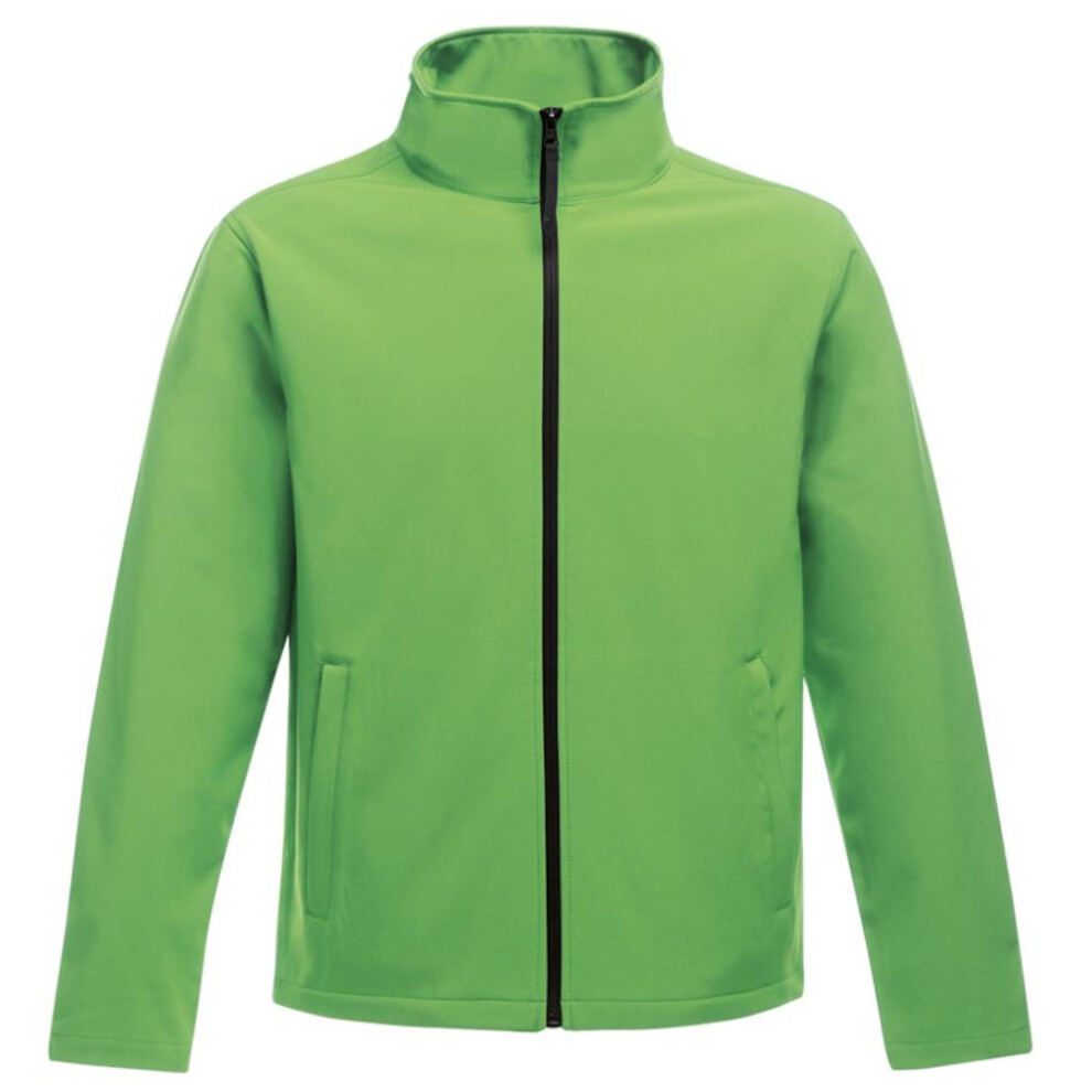 Regatta (L, Extreme Green/Black) Standout Mens Ablaze Printable Soft Shell Jacket
