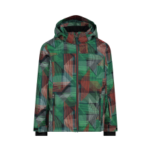 (12 Yrs, Deep Mint/Alpine/Tango) CMP Kids Freeride Padded Ski Jacket