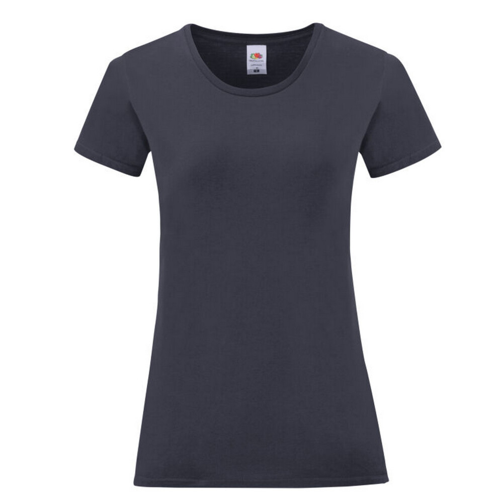 Fruit Of The Loom (Xl, Deep Navy) Womens/Ladies Iconic 150 T-Shirt