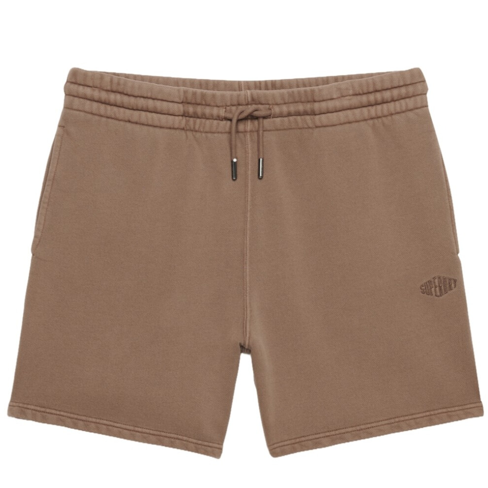 Superdry Brown Short Micro Logo - Image 2