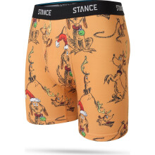 (M, Multi) Stance Mens Grinch Max Christmas Boxer Shorts