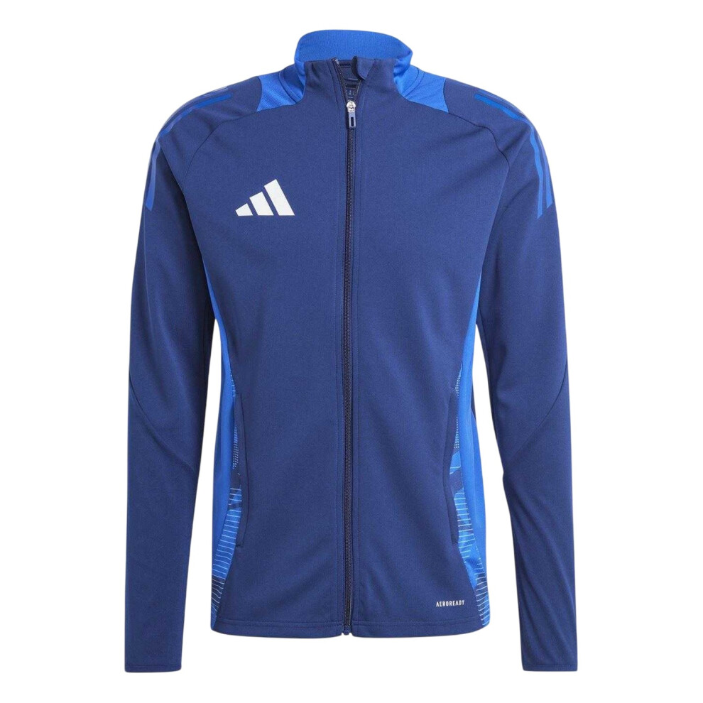 Adidas (Xs, Navy Blue) Mens Tiro 24 Competition Tracksuit Top