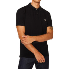(XXL, Black) Paul Smith Mens Zebra Regular Polo Shirt
