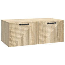 vidaXL Wall-Mounted TV Cabinet Sonoma Oak 78.5 x 41 x 30 cm