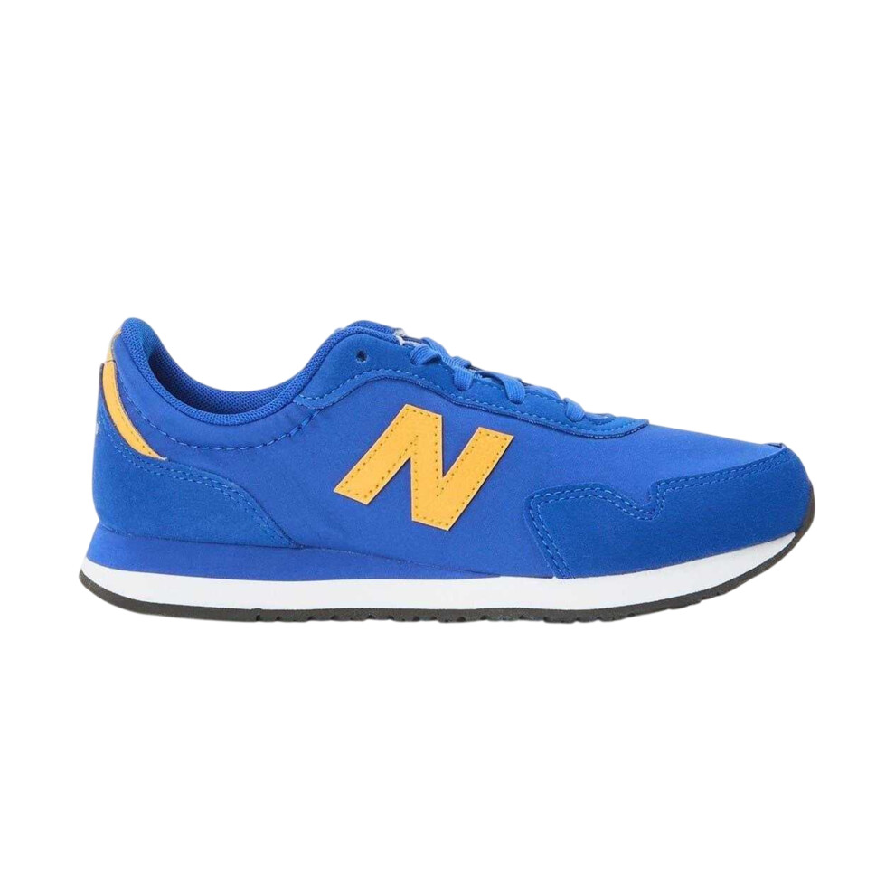 New Balance (4 Uk, Royal Blue) Childrens/Kids Suede Running Trainers