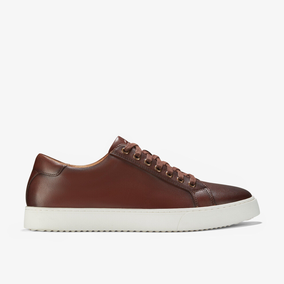 Clarks (Standard, 8 (Adults')) Lockton Lace Tan Leather