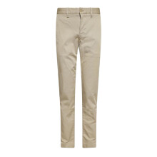 (33R, Beige) Lacoste Mens Cotton Slim Chinos