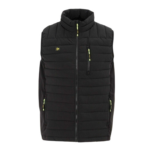 Dunlop (S, Black) Dunlop Mens On Site Quilted Gilet