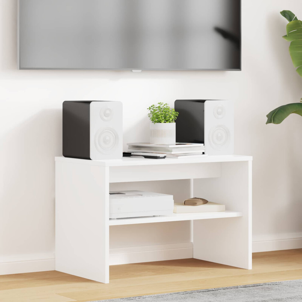 Vidaxl Tv Cabinet White 60 X 35 X 40 Cm Engineered Wood