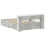 VidaXL vidaXL Bed Frame with Storage Concrete Grey 160 x 200 cm 3