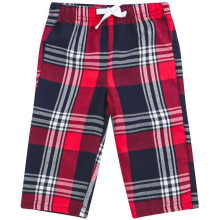 (12-18 Months, Red/Navy) Larkwood Baby Tartan Lounge Pants