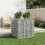 VidaXL vidaXL Gabion Raised Bed 2 pcs Silver 1