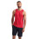 (S, Fire Red) TriDri Mens Ion-Charge Performance Vest Top 4