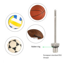 6PCS Inflatable Needles Basketball Soccer Volleyball Inflatable Needles Balls Universal Needles Pump Accessories