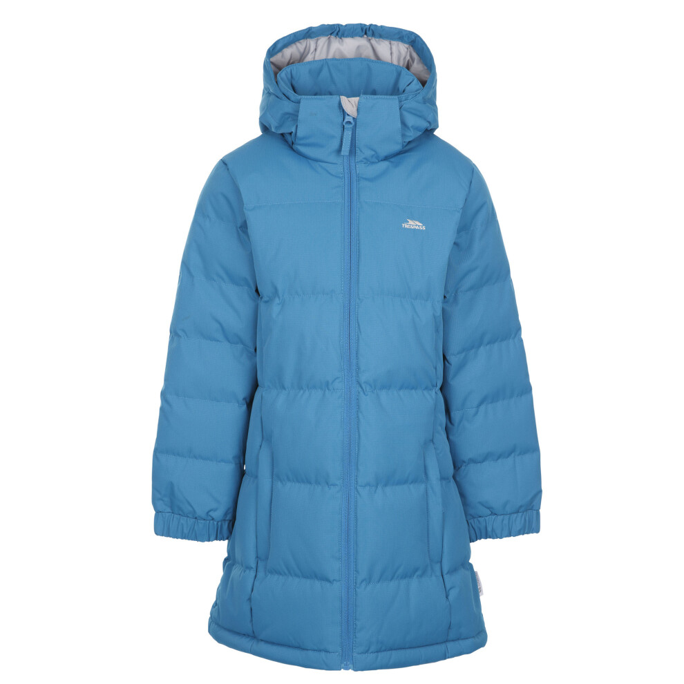 Trespass Girls Tiffy Padded Coat (Teal) - Size 2-3Y - Image 3