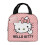 Τσάντα φαγητού Hello Kitty με φερμουάρ, αδιάβροχη και επαναχρησιμοποιήσιμη, 1