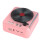 Ασύρματο ηχείο Bluetooth με μικρόφωνο PAVEOS, συμβατό με Pink-a, μίνι φορητό υπογούφερ, 1
